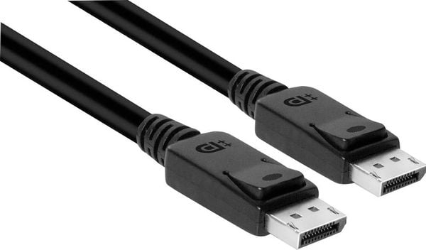 Club3D DisplayPort Anschlusskabel DisplayPort Stecker, DisplayPort Stecker 2.00 m Schwarz CAC-2068 Flammwidrig, 8K UHD D