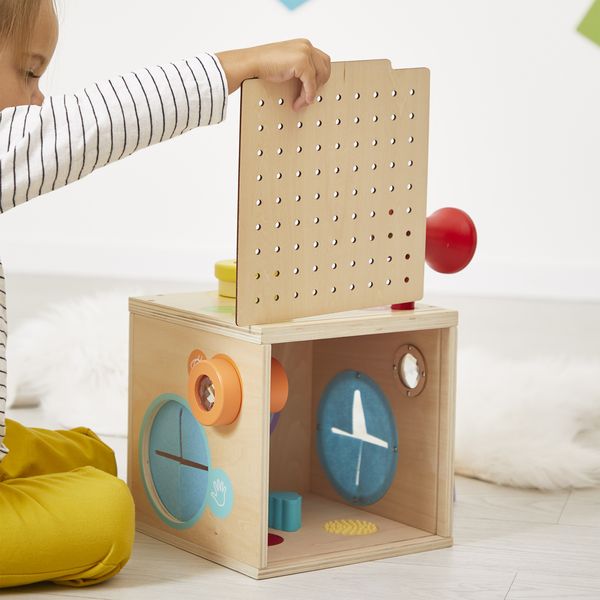 Produktbild: Sinnesbox ab 18 Monaten mit Megafon, Kr&auml;utern & Kaleidoskop
