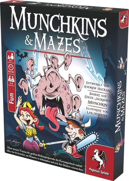 Produktbild: Munchkin & Mazes (Spiel)