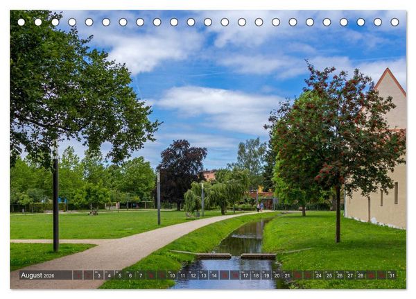 Produktbild: Unterwegs in Finsterwalde (Tischkalender 2026 DIN A5 quer), CALVENDO Monatskalender
