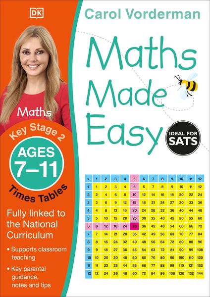 Produktbild: Maths Made Easy: Times Tables, Ages 7-11 (Key Stage 2)