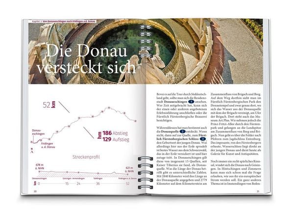 Produktbild: KOMPASS Radreisef&uuml;hrer Donauradweg Deutschland