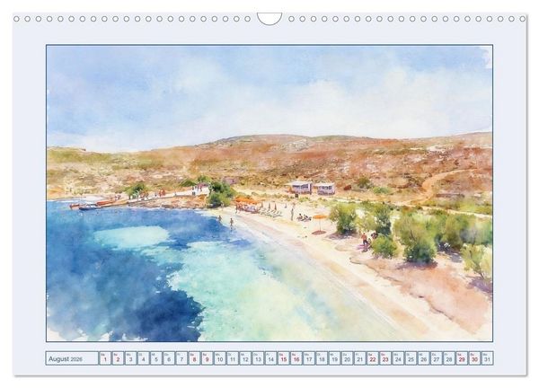 Produktbild: Malta - Perle im s&uuml;dlichen Mittelmeer (Wandkalender 2026 DIN A3 quer), CALVENDO Monatskalender