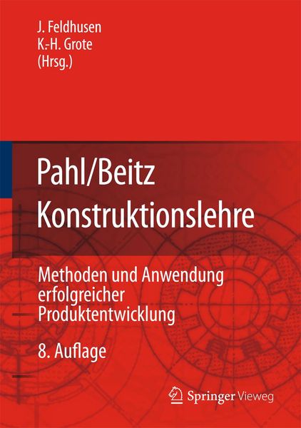 Produktbild: Pahl/Beitz Konstruktionslehre