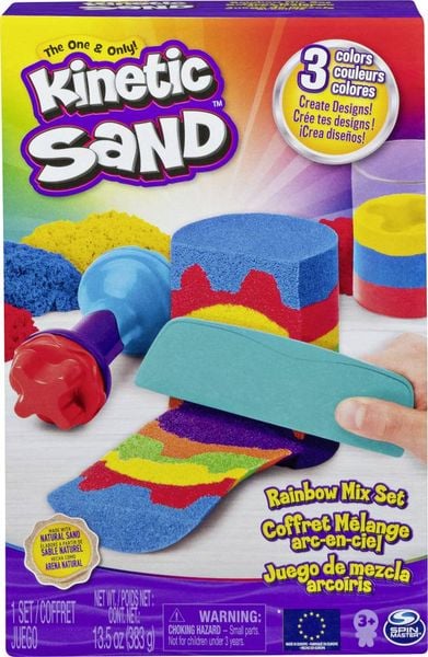 Kinetic Sand Regenbogen Mix Set