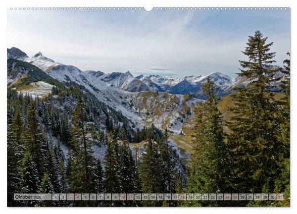 Produktbild: Herbst im Tannheimer Tal - Impressionen von Schattwald bis Nesselw&auml;ngle (Wandkalender 2026 DIN A2 quer), CALVENDO Monatskalender