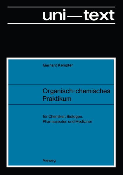 Produktbild: Organisch-chemisches Praktikum