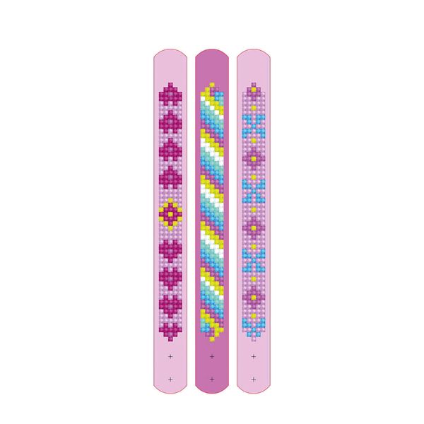 Produktbild: Dotzies by Diamond Dotz Armb&auml;nder Retro Pink
