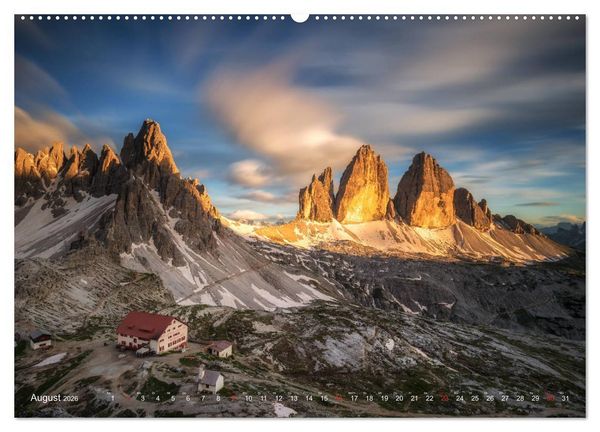Produktbild: Horizonte (hochwertiger Premium Wandkalender 2026 DIN A2 quer), Kunstdruck in Hochglanz