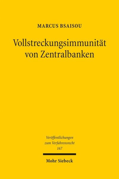 Produktbild: Vollstreckungsimmunit&auml;t von Zentralbanken