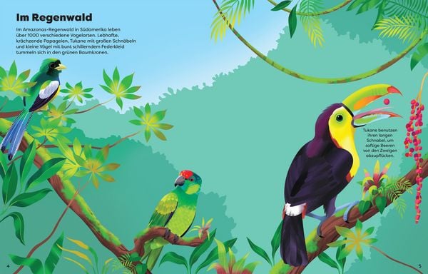 Produktbild: Die gro&szlig;e Sticker-Tierwelt: V&ouml;gel
