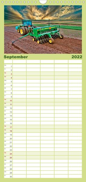 Produktbild: Familienplaner Landwirtschaft - die Zukunft ist digital (Wandkalender 2022 , 21 cm x 45 cm, hoch)