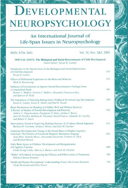 Produktbild: The Biological and Social Determinants of Child Development