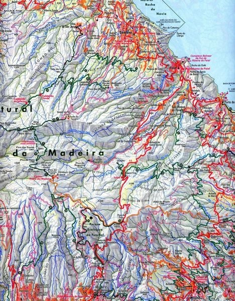 Produktbild: Nelles Map Landkarte Madeira - Porto Santo, rei&szlig;- und wasserfest 1:60.000
