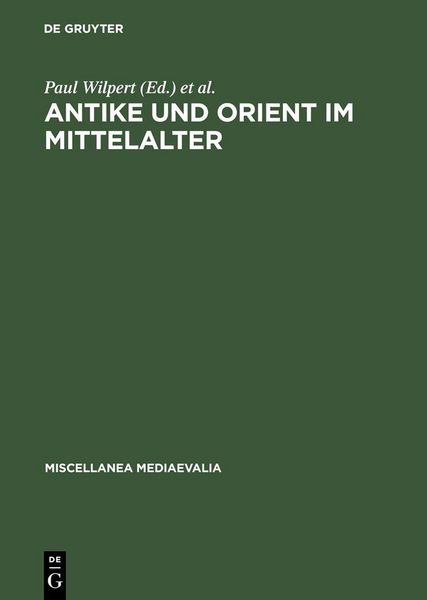 Produktbild: Antike und Orient im Mittelalter