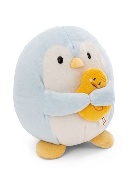 NICI Kuscheltier Pinguin Waddle mit Ente blau 27cm