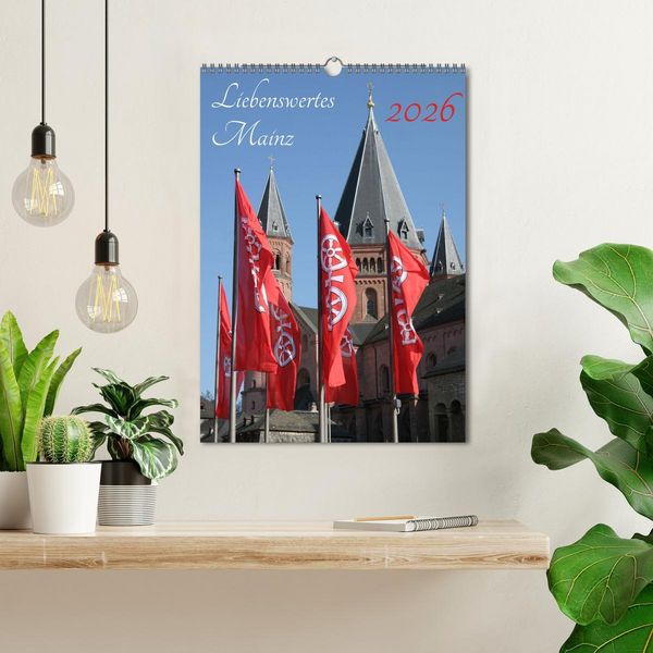 Produktbild: Liebenswertes Mainz (Wandkalender 2026 DIN A3 hoch), CALVENDO Monatskalender