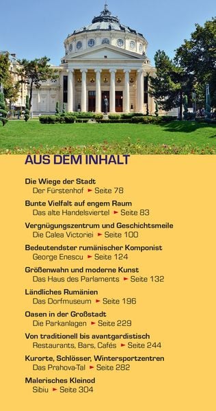 Produktbild: TRESCHER Reiseführer Bukarest