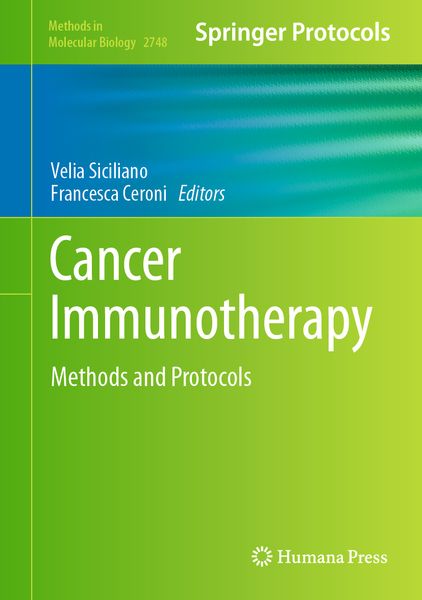 Produktbild: Cancer Immunotherapy