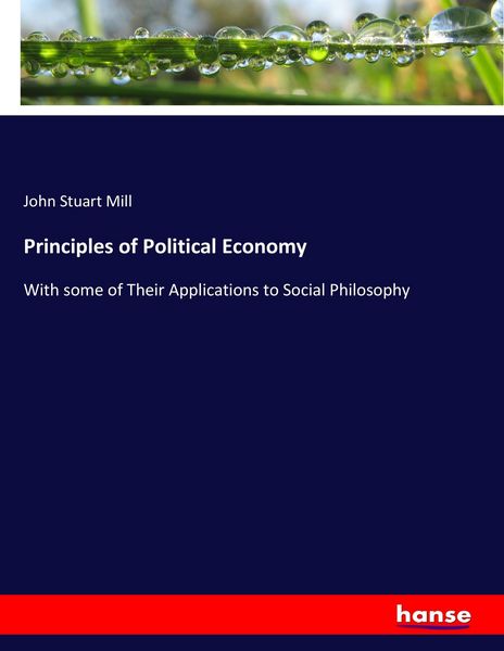 Produktbild: Principles of Political Economy