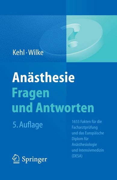 Produktbild: An&auml;sthesie. Fragen und Antworten