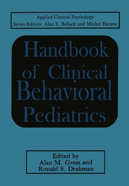 Produktbild: Handbook of Clinical Behavioral Pediatrics