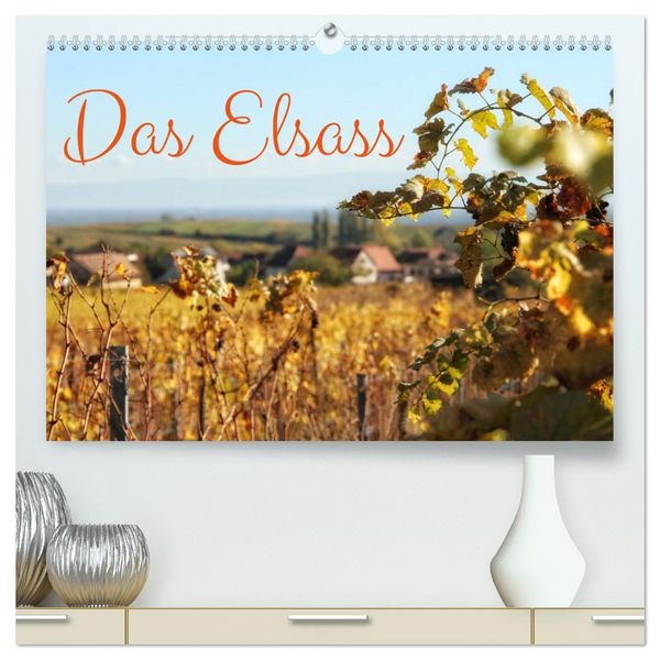Produktbild: Das Elsass (hochwertiger Premium Wandkalender 2026 DIN A2 quer), Kunstdruck in Hochglanz
