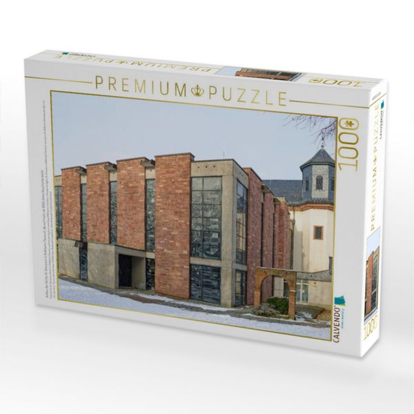 Produktbild: CALVENDO Puzzle Anbau der Kirche St. Dionysius in Kelkheim (Taunus), die auf mehr als 1000 Jahre Geschichte blickt | 1000 Teile Lege-Gr&ouml;&szlig;e 64x48cm Foto-Puzzle f&uuml;r gl&uuml;ckliche Stunden