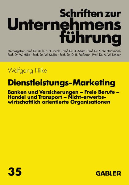 Produktbild: Dienstleistungs-Marketing