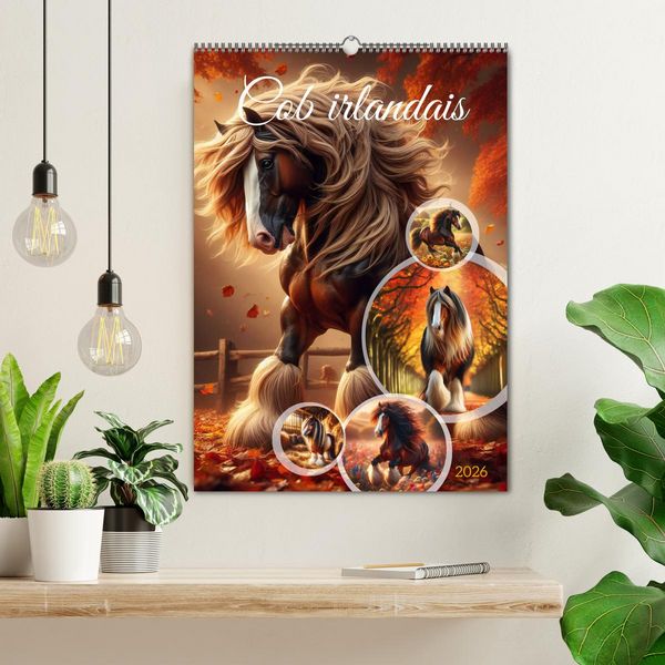 Produktbild: Cob irlandais (Calendrier mural 2026 DIN A2 horizontal), CALVENDO calendrier mensuel