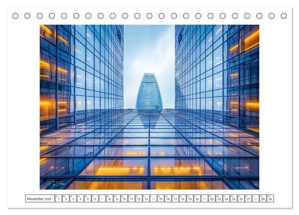 Produktbild: Moderne Architektur (Tischkalender 2026 DIN A5 quer), CALVENDO Monatskalender