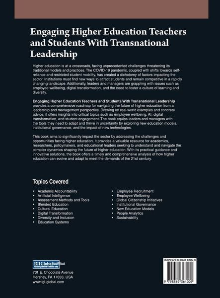 Produktbild: Engaging Higher Education Teachers and Students With Transnational Leadership