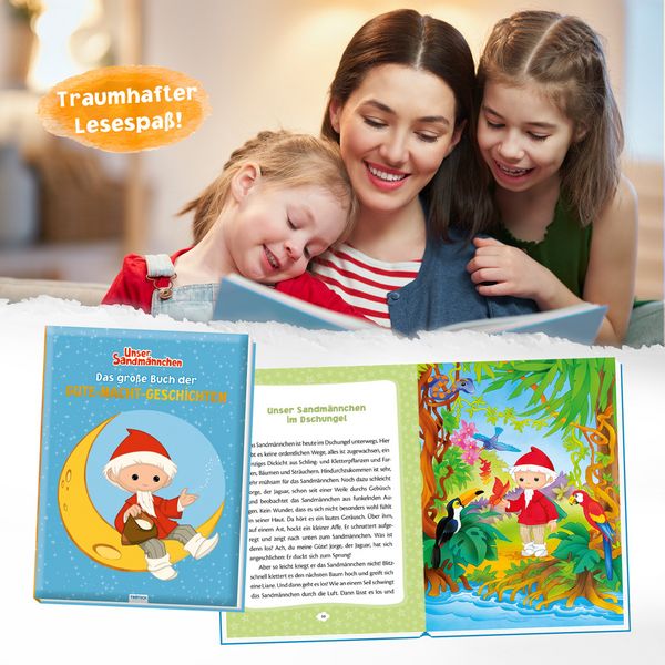 Produktbild: Tr&ouml;tsch Unser Sandm&auml;nnchen Das gro&szlig;e Buch der Gute Nacht Geschichten Vorlesebuch