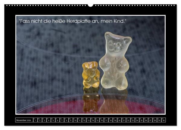 Produktbild: Wissenswertes aus der Welt der Gummib&auml;ren (Wandkalender 2026 DIN A2 quer), CALVENDO Monatskalender