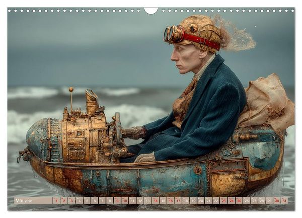 Produktbild: Seelenreise durch Wind und Wellen (Wandkalender 2026 DIN A3 quer), CALVENDO Monatskalender