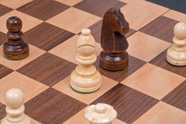 Schach mit Randbeschriftung - 2724 Philos-Spiele