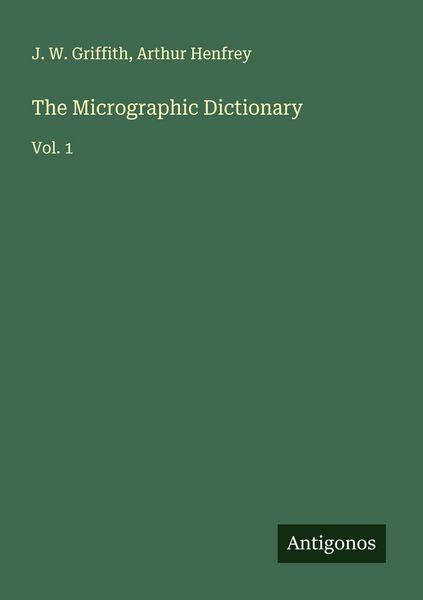 Produktbild: The Micrographic Dictionary