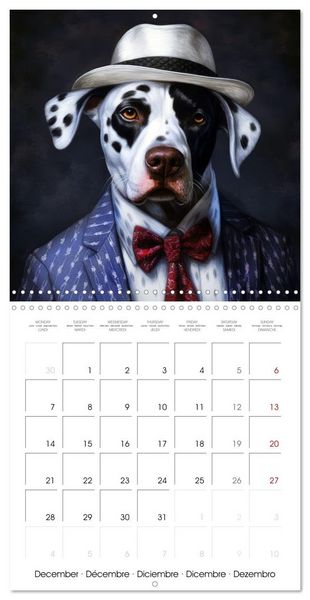 Produktbild: Gangster Paws (Wall Calendar 2026 12 &times; 12 Inch) CALVENDO 12 Month Wall Calendar
