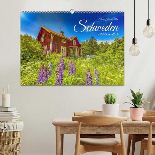 Produktbild: SCHWEDEN wild-romantisch (Wandkalender 2026 DIN A2 quer), CALVENDO Monatskalender