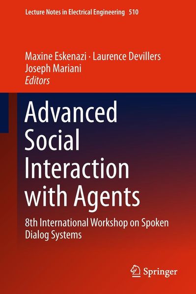 Produktbild: Advanced Social Interaction with Agents