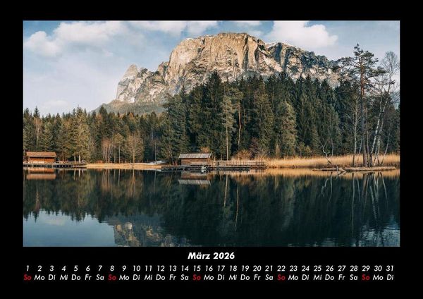 Produktbild: Bergige Welten 2026 Fotokalender DIN A3