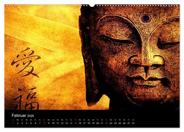Produktbild: All U Buddhas (Wandkalender 2026 DIN A2 quer), CALVENDO Monatskalender