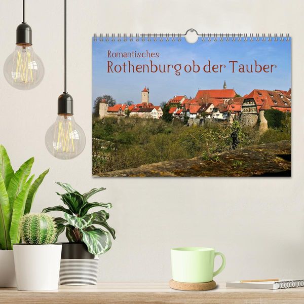 Produktbild: Romantisches Rothenburg ob der Tauber (Wandkalender 2026 DIN A4 quer), CALVENDO Monatskalender
