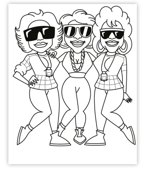Produktbild: Hip Hop Coloring Book