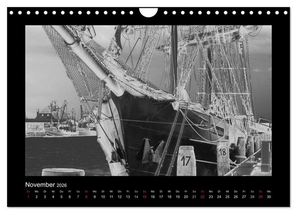 Produktbild: Schiffe anders (Wandkalender 2026 DIN A4 quer), CALVENDO Monatskalender