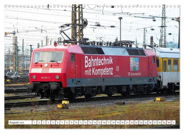 Produktbild: Die Baureihe 120 der Deutschen Bahn (Wandkalender 2026 DIN A3 quer), CALVENDO Monatskalender