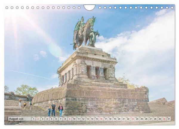 Produktbild: Koblenz Impressionen (Wandkalender 2026 DIN A4 quer), CALVENDO Monatskalender