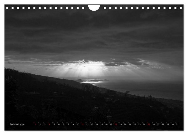 Produktbild: Stille Momente in Schwarz-Weiss (Wandkalender 2026 DIN A4 quer), CALVENDO Monatskalender