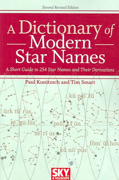 Produktbild: Dict Of Modern Star Names 2/e