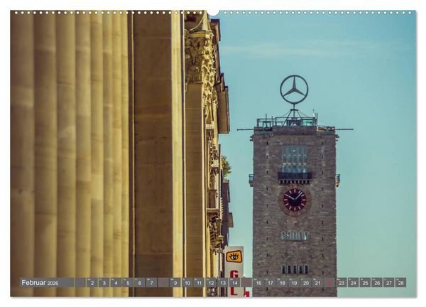 Produktbild: Stuttgart - Bilder einer Stadt 2026 (Wandkalender 2026 DIN A2 quer), CALVENDO Monatskalender